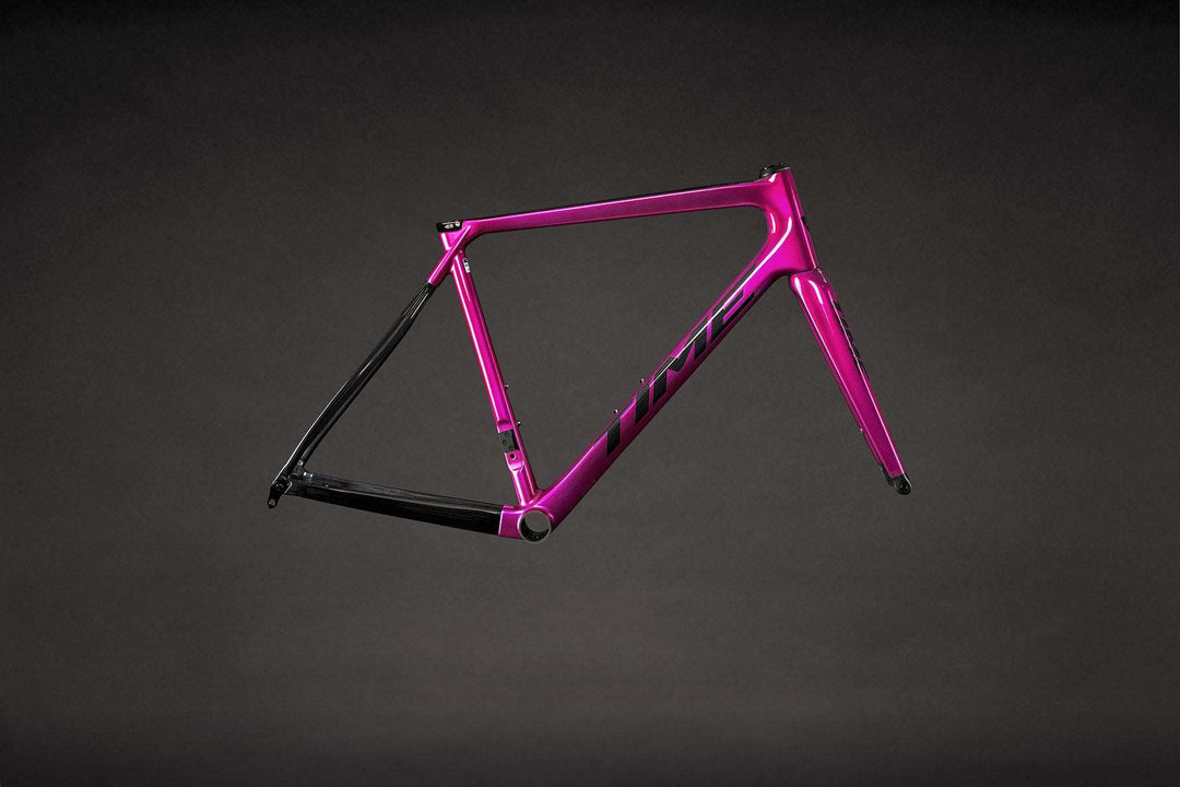 ALPE D'HUEZ DISC FRAMESET - V38 Brilliant Pink - M