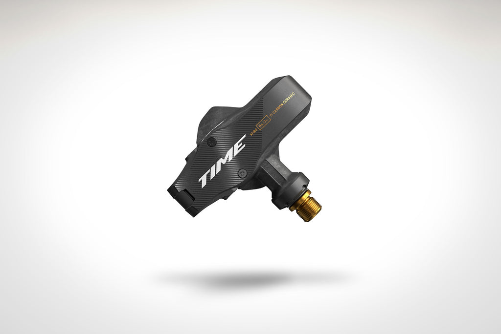パーツ Time Xpro 12 Time XPRO 12 Clipless Road Pedals (Carbon/Silver) (57mm Wide