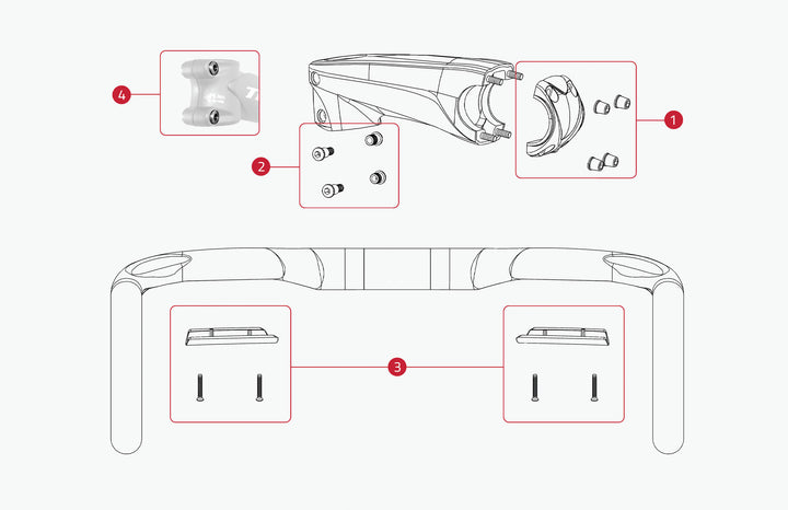 SERVICE PARTS - Bar/Stem